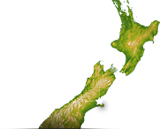New Zealand map